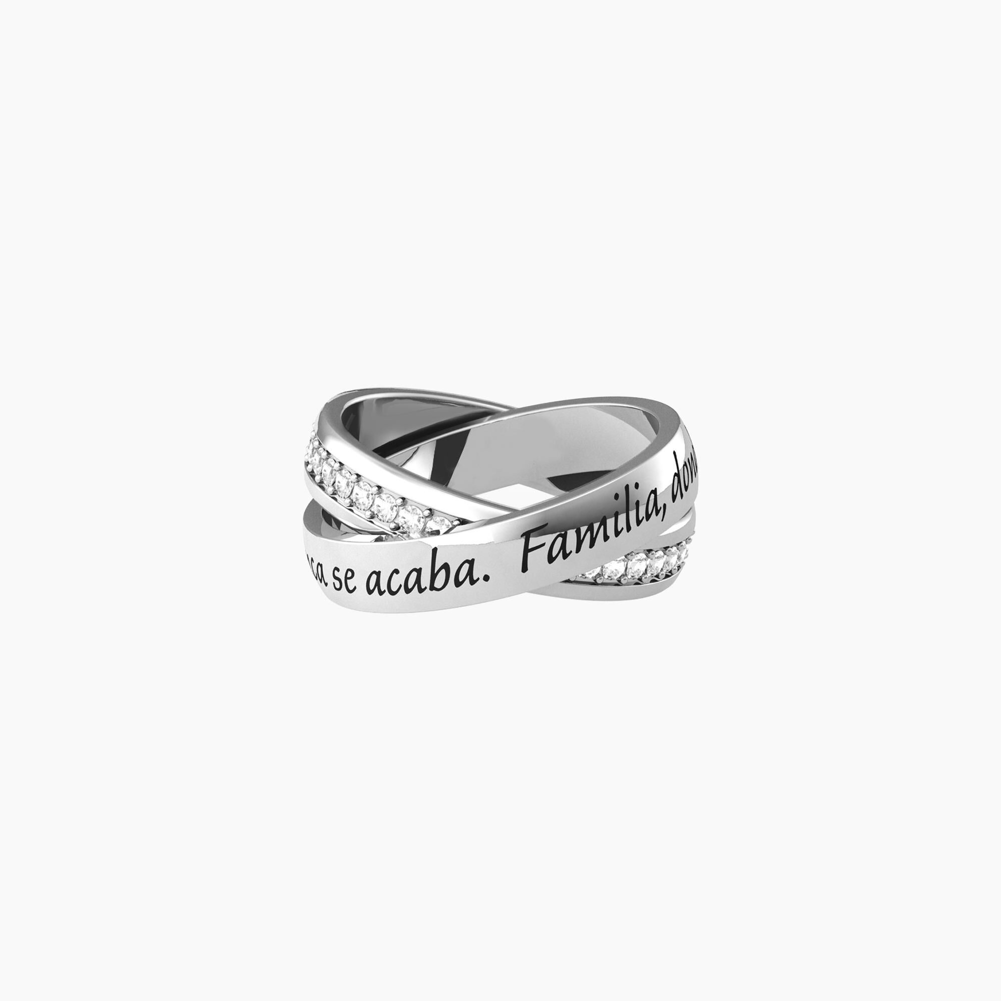 anillo doble acero