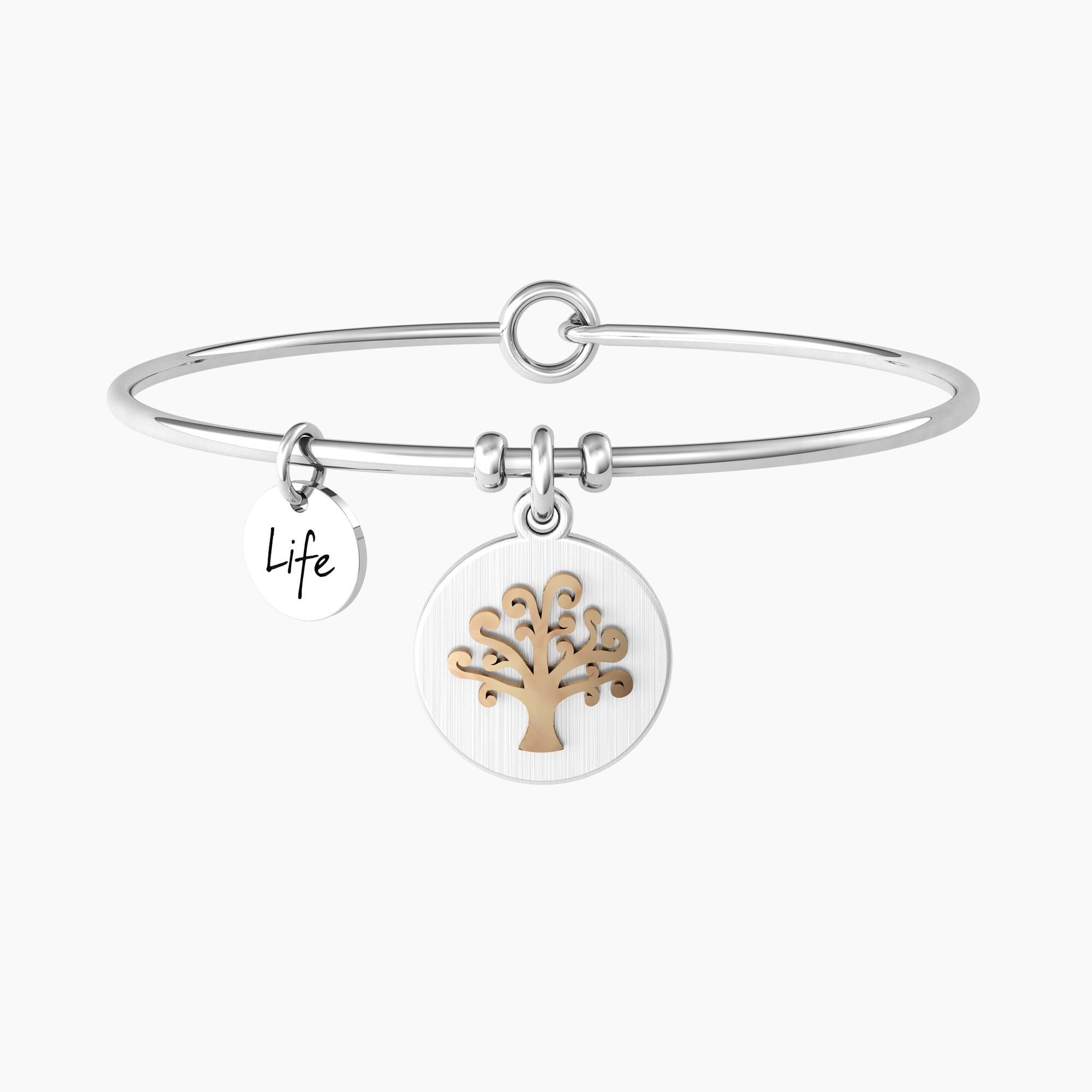 Pulsera de acero Kidult Arbol de la Vida