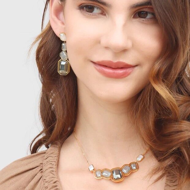 Collar acero Anartxy Pixel Solesse negro - Imagen 4