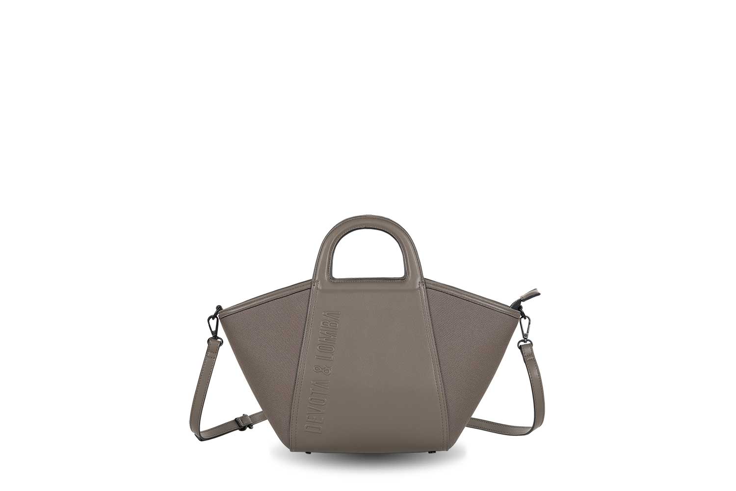 Bolso mano / bandolera Devota&Lomba Pair gris