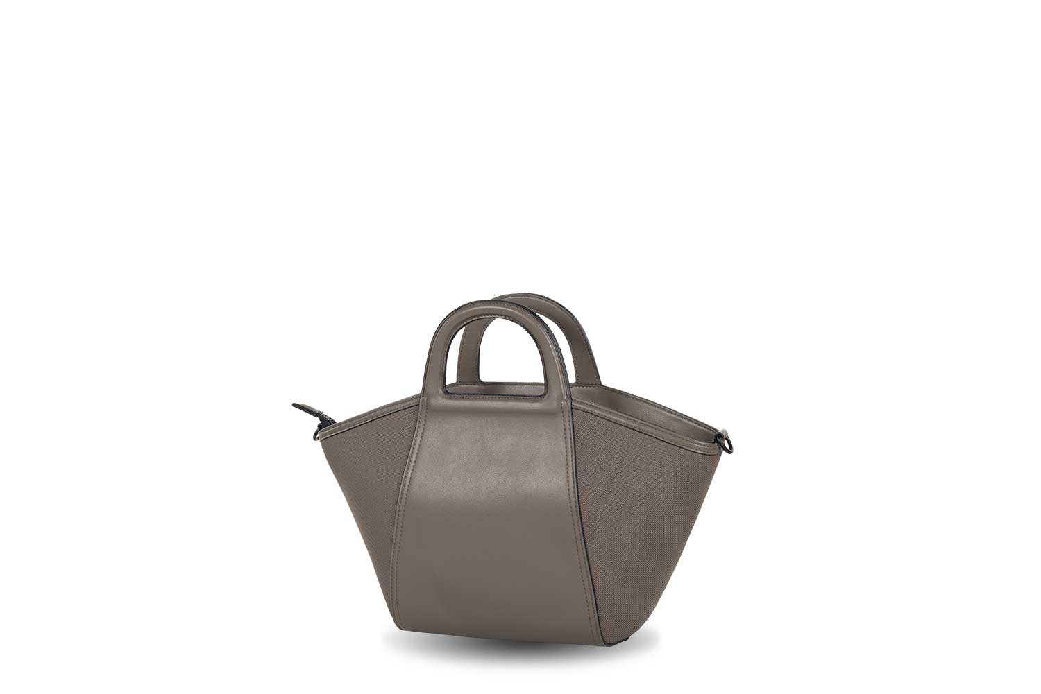 Bolso mano / bandolera Devota&Lomba Pair gris - Imagen 3