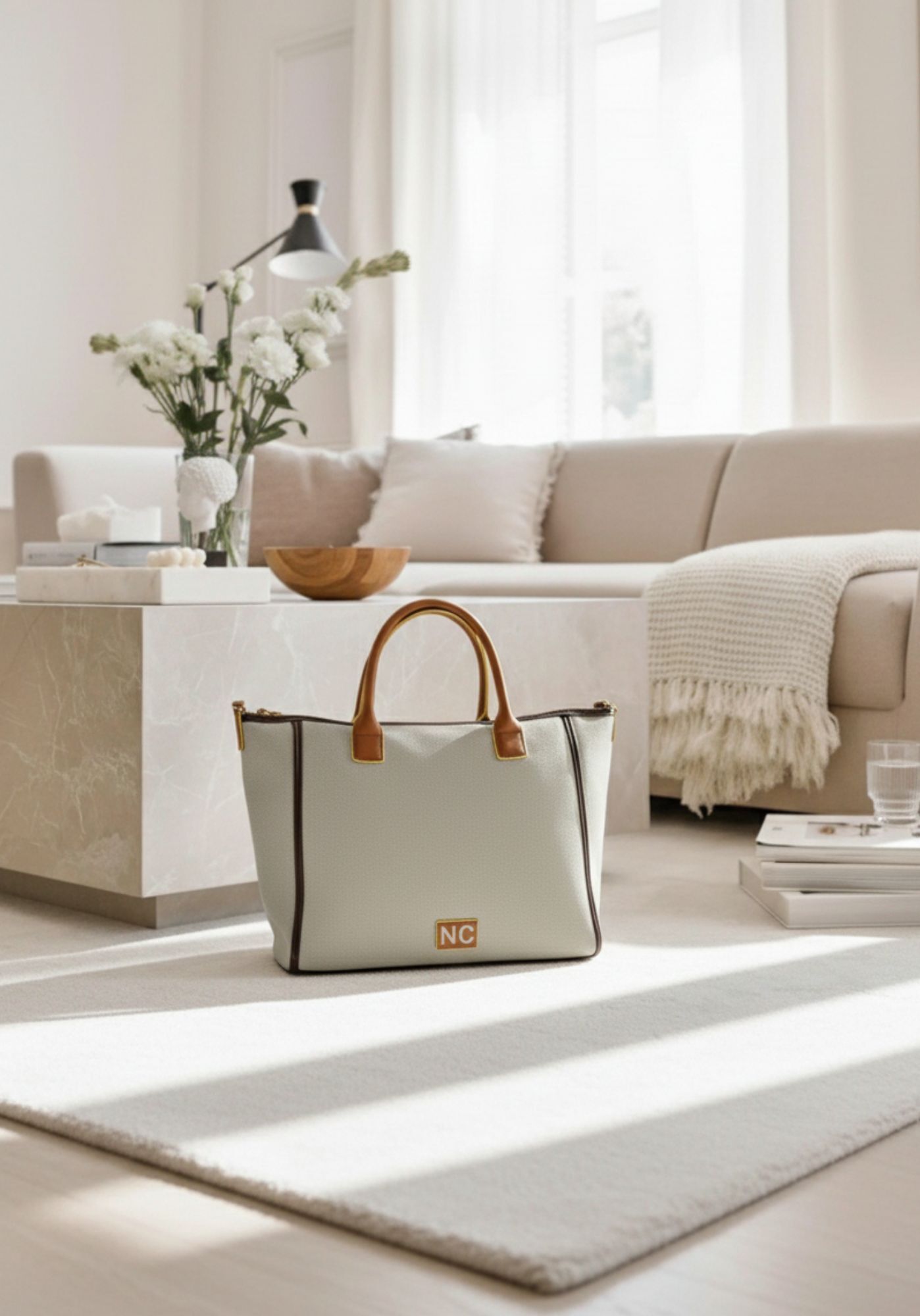 Bolso Noco lona natural