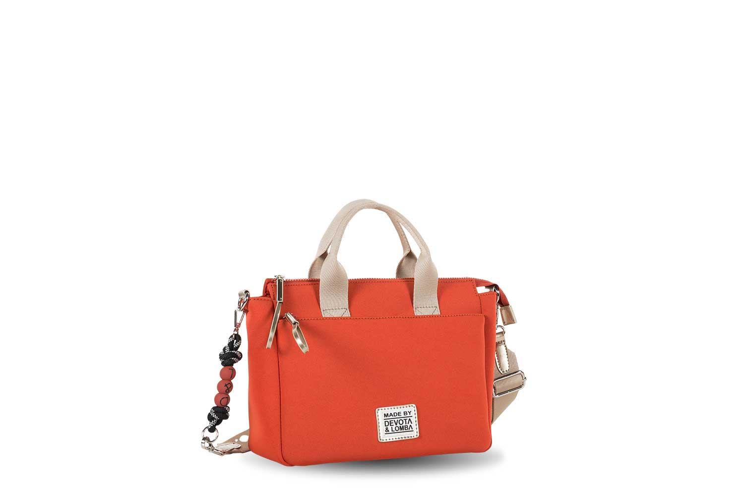Bolso mano Devota & Lomba Neo neopreno teja - Imagen 2