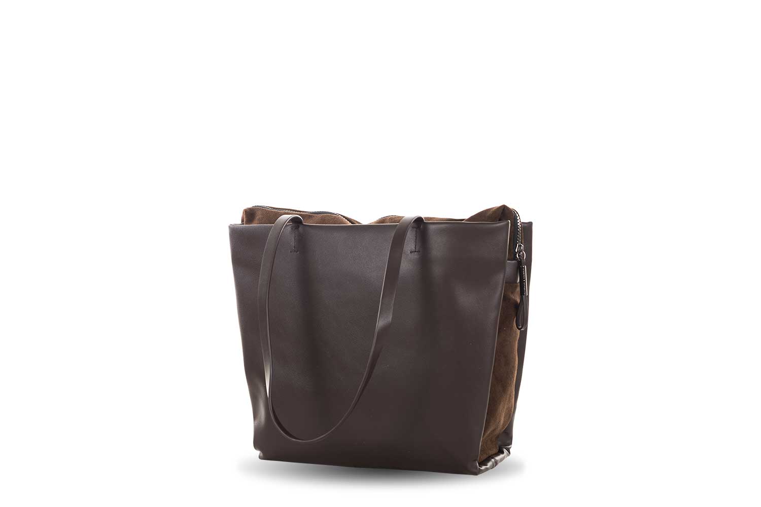 Bolso shopper Devota & Lomba Seren marrón - Imagen 3