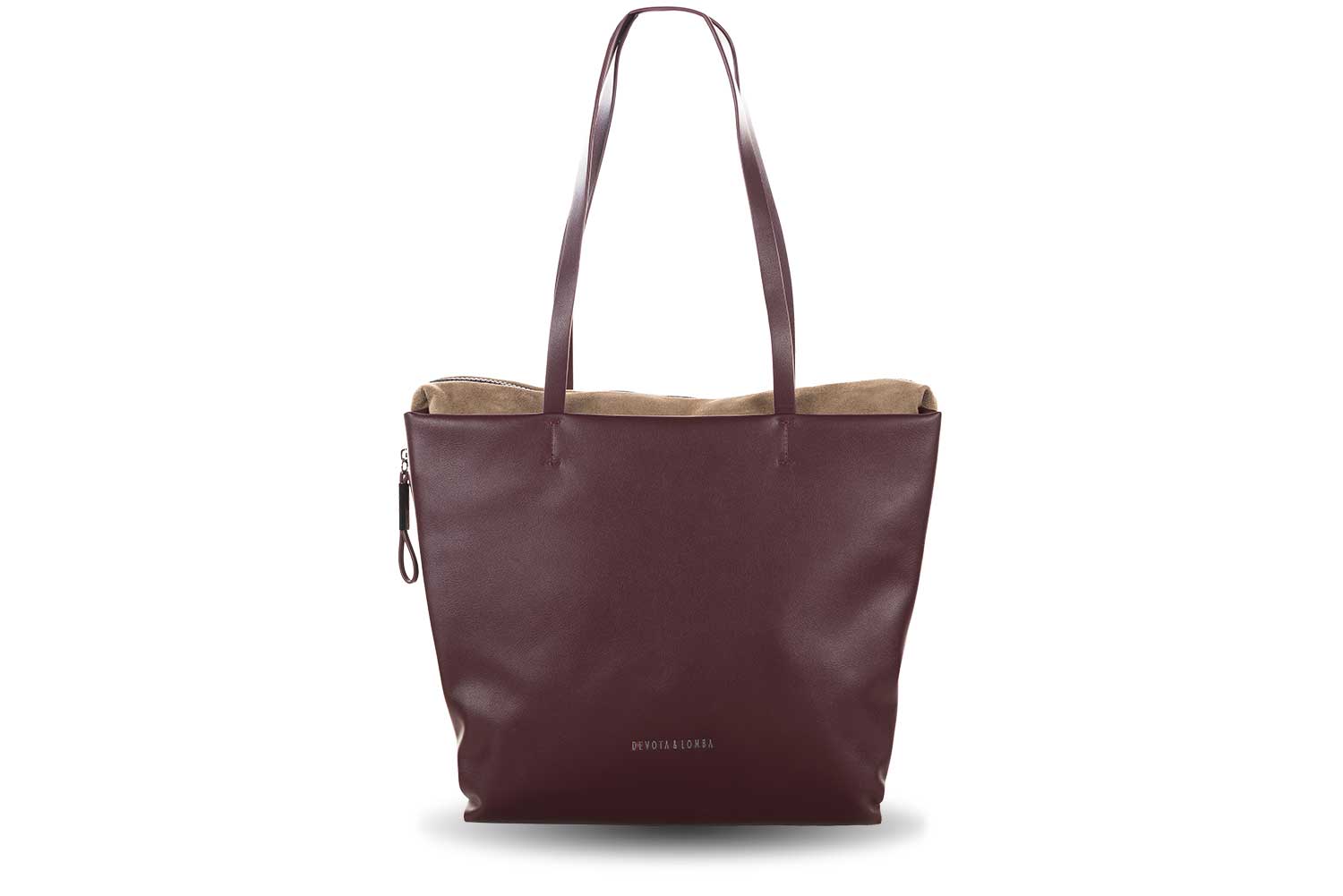 Bolso shopper Devota & Lomba Seren burdeos