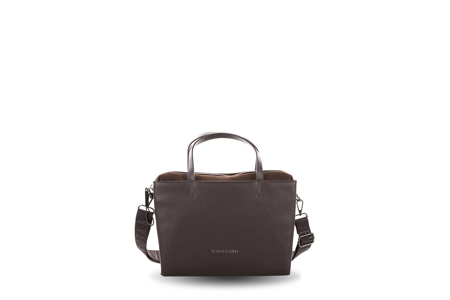 Bolso mano bandolera Devota & Lomba Seren marrón