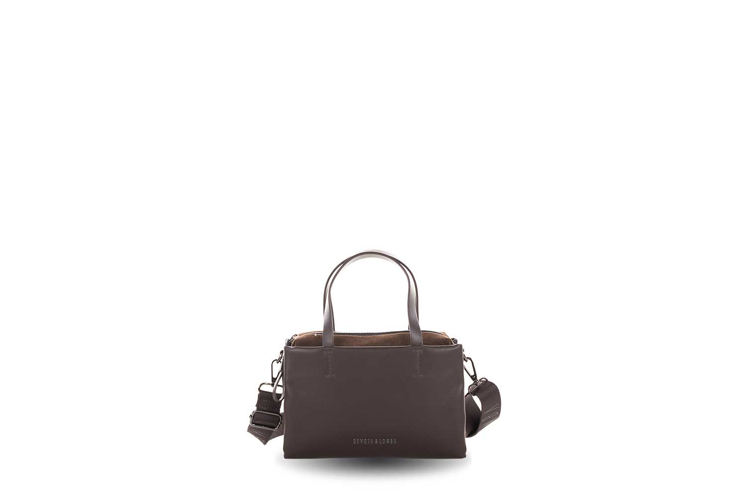 Bolso mano bandolera Devota & Lomba Seren marrón