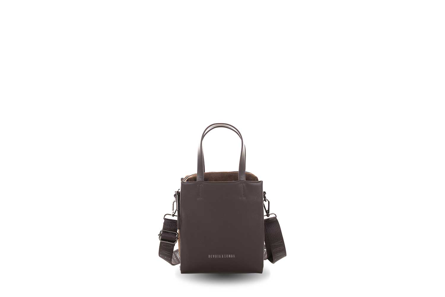 Bolso mano bandolera Devota & Lomba Seren marrón