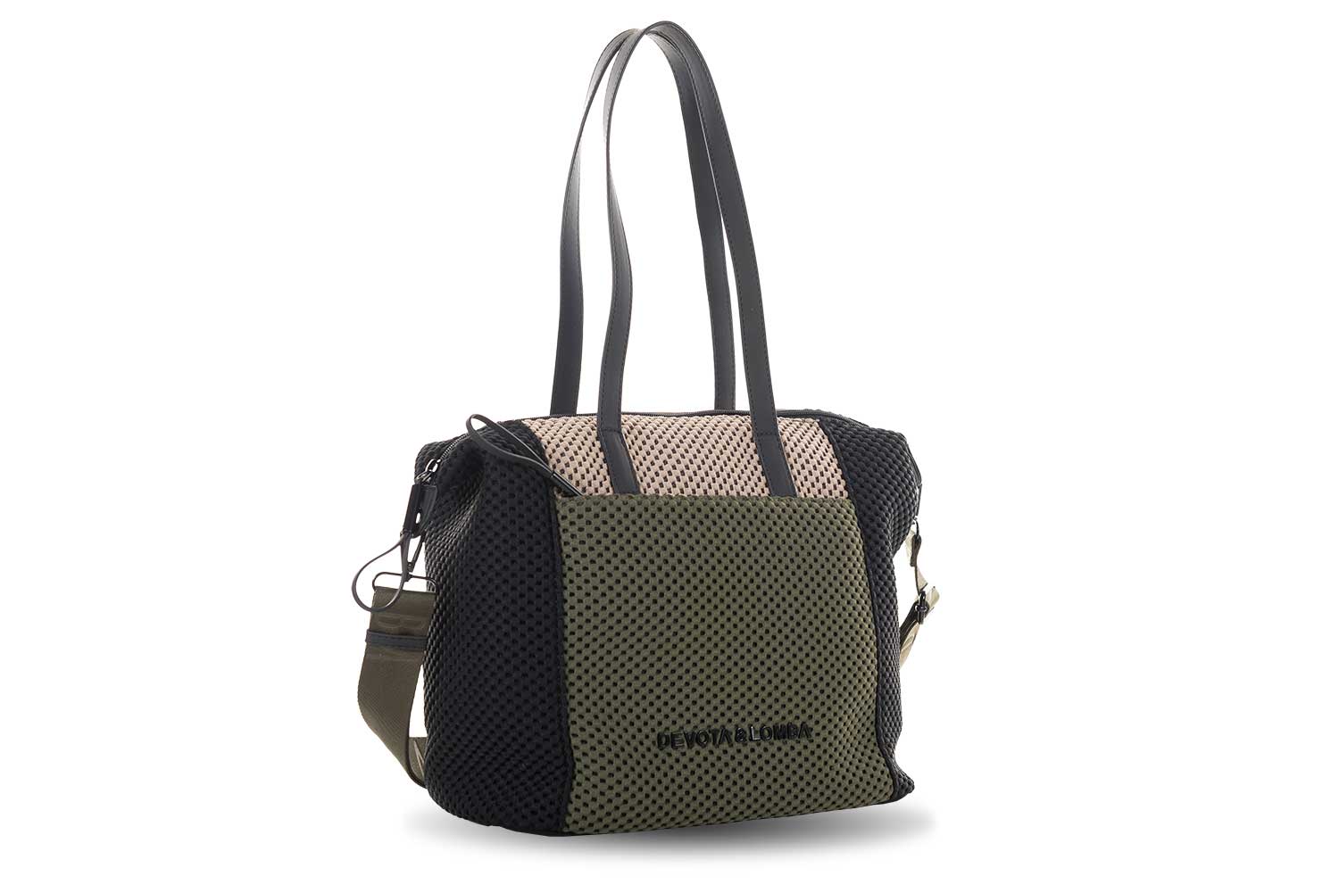 Bolso shopper Devota & Lomba Glow verde - Imagen 2